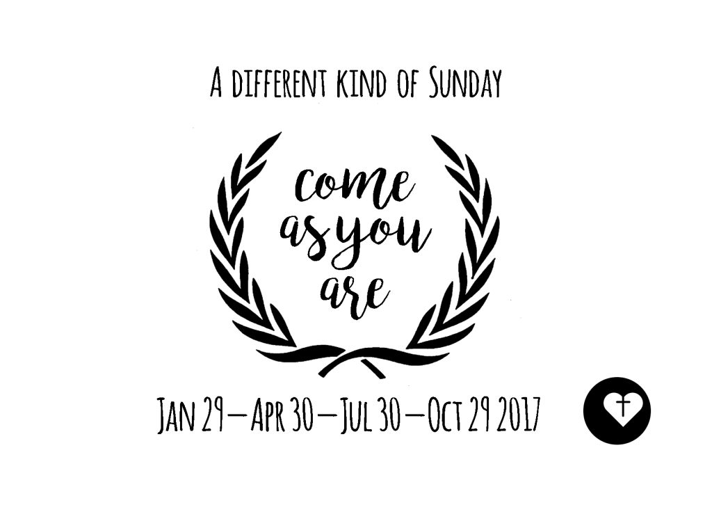 come as you are flyer idea